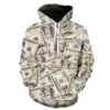 100 Dollar Bill Money Cash Money Hoodie 3D 100 Dollar Bill Money Cash Money Hoodie 3D 0