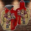 49ers Hoodie 3D Mascot San Francisco 49ers Gift 0
