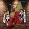 49ers Skull Hoodie 3D Sugar Skull San Francisco 49ers Gift 0