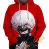 A One Eyed Ghoul Mask Hoodie 3D A One Eyed Ghoul Mask Hoodie 3D 0