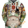 A Tribute Of Studio Ghibli Hoodie 3D A Tribute Of Studio Ghibli Hoodie 3D 0