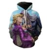 Abbacchio And Giorno Golden Wind Jojo Bizarre Hoodie 3D Abbacchio And Giorno Golden Wind Jojo Bizarre Hoodie 3D 0
