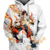 Ace Fire Fist Hoodie 3D Ace Fire Fist Hoodie 3D 0