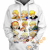 Agatsuma Zenitsu Hoodie 3D Agatsuma Zenitsu Hoodie 3D 0
