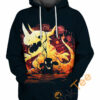 Agumon Digimon Adventure Hoodie 3D 0