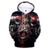 Ainz Ooal Gown Overlord Japanese 3D Zip Hoodie Ainz Ooal Gown Overlord Japanese 3D Zip Hoodie 0
