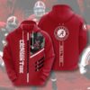 Alabama Crimson Tide Custom All Over Print Hoodie 3D 10 0