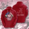 Alabama Crimson Tide Custom All Over Print Hoodie 3D 2 0