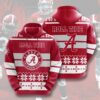 Alabama Crimson Tide Custom All Over Print Hoodie 3D 6 0