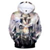 Albedo Overlord 3D Zip Hoodie 0