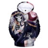 Albedo and Ainz Ooal Gown Overlord 3D Zip Hoodie 0