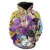 All Golden Wind Character Jojo?s Bizarre Adventure Hoodie 3D All Golden Wind Character Jojo8217s Bizarre Adventure Hoodie 3D 0