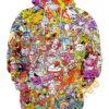 All Kanto Pokemon Hoodie 3D 0