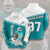 Amazon Sports Team Christian Wilkins Miami Dolphins Hoodie 3D Amazon Sports Team Christian Wilkins Miami Dolphins Hoodie 3D 0