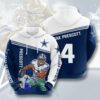 Amazon Sports Team Dak Prescott Dallas Cowboys Hoodie 3D Amazon Sports Team Dak Prescott Dallas Cowboys Hoodie 3D 0