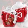 Amazon Sports Team James Harden Houston Rockets Hoodie 3D Amazon Sports Team James Harden Houston Rockets Hoodie 3D 0