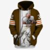 Amazon Sports Team Jim Brow Signature Jersey Hoodie 3D 0