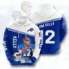 Amazon Sports Team Jim Kelly Buffalo Bills Hoodie 3D Amazon Sports Team Jim Kelly Buffalo Bills Hoodie 3D 0