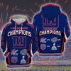 Amazon Sports Team New York Giants Nfl Hoodie 3D 0
