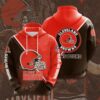 Amazon Sports Team Nfl Cleveland Browns Sport All Over Print Hoodie 3D 2 0