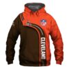 Amazon Sports Team Nfl Cleveland Browns Sport All Over Print Hoodie 3D 3 0