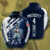Amazon Sports Team Nfl Dallas Cowboys Sport All Over Print Hoodie 3D 5 0