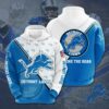 Amazon Sports Team Nfl Detroit Lions Sport All Over Print Hoodie 3D 7 0