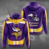 Amazon Sports Team Nfl Minnesota Vikings Sport All Over Print Hoodie 3D 3 0