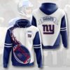 Amazon Sports Team Nfl New York Giants Sport All Over Print Hoodie 3D 3 0