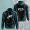 Amazon Sports Team Nfl Philadelphia Eagles All Over Print Hoodie 3D 0