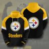 Amazon Sports Team Nfl Pittsburgh Steelers Sport All Over Print Hoodie 3D 5 0