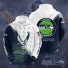 Amazon Sports Team Nfl Seattle Seahawks Sport All Over Print Hoodie 3D 9 0