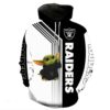 Amazon Sports Team Official Baby Yoda Oakland Raiders Nfl Hoodie 3D Amazon Sports Team Official Baby Yoda Oakland Raiders Nfl Hoodie 3D 0