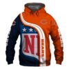 Amazon Sports Team Official Nfl Chicago Bears Hoodie 3D 0