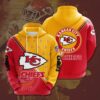 Amazon Sports Team Official Nfl Kansas City Chiefs Sport All Over Print Hoodie 3D 0
