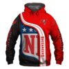Amazon Sports Team Official Nfl Tampa Bay Buccaneers Sport All Over Print Hoodie 3D Amazon Sports Team Official Nfl Tampa Bay Buccaneers Sport All Over Print Hoodie 3D 0