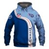 Amazon Sports Team Official Nfl Tennessee Titans Hoodie 3D 0