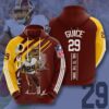 Amazon Sports Team Washington Redskins Nfl Brown Hoodie 3D Amazon Sports Team Washington Redskins Nfl Brown Hoodie 3D 0