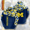 American Football Michigan Wolverines 3D Hoodie 0