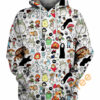 Animation World Hoodie 3D 0