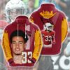 Arizona Cardinals Custom Sport All Over Print Hoodie 3D 17 0