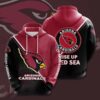 Arizona Cardinals Custom Sport All Over Print Hoodie 3D 9 0