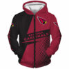 Arizona Cardinals Hoodie Longsleve Zip Hoodie for Fan Arizona Cardinals Hoodie Longsleve Zip Hoodie for Fan 0