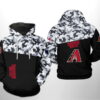 Arizona Diamondbacks MLB Camo Veteran 3D Hoodie Zipper Hoodie 0