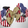 Arizona Diamondbacks MLB US Flag 3D Hoodie Zipper Hoodie Arizona Diamondbacks MLB US Flag 3D Hoodie Zipper Hoodie 0