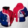 Atlanta Braves MLB Team 3D Hoodie Zipper Hoodie 0