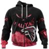 Atlanta Falcons Hoodie 3D Devil Eyes Gift for Fans 0