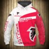 Atlanta Falcons Hoodie 3D Zip Hoodie Pullover Gift for Fans Atlanta Falcons Hoodie 3D Zip Hoodie Pullover Gift for Fans 0