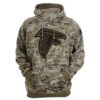 Atlanta Falcons Hoodie Army Graphic Zip Hoodie Pullover Gift for Fans Atlanta Falcons Hoodie Army Graphic Zip Hoodie Pullover Gift for Fans 0