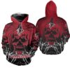 Atlanta Falcons Hoodie Halloween Pumpkin Skull Print Zip Hoodie Atlanta Falcons Hoodie Halloween Pumpkin Skull Print Zip Hoodie 0